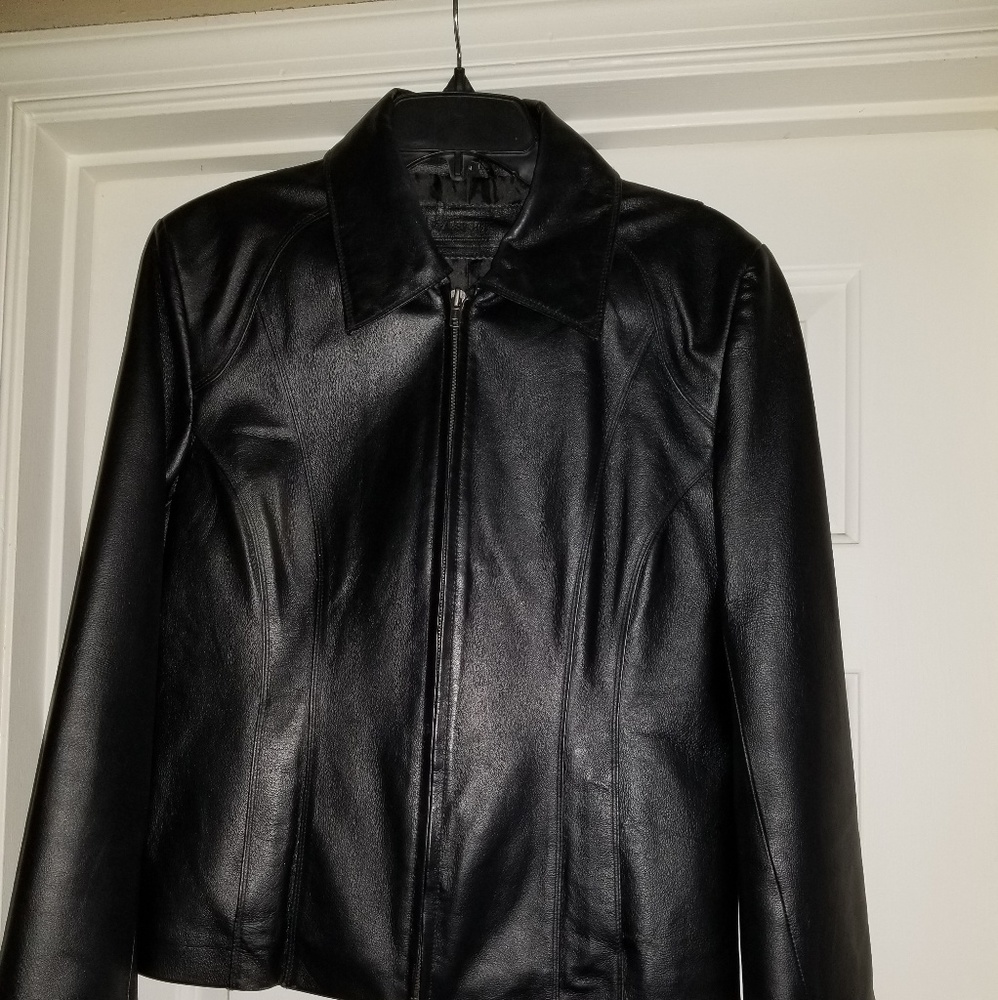 Passport Leather Jacket Medium